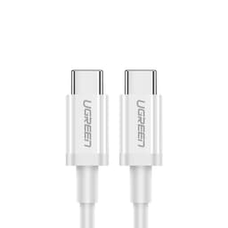 Ugreen USB-C Till USB-C PD QC AFC 2m Kabel - Vit