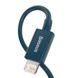 Baseus Superior USB-A till Lightning kabel 1m - Blå