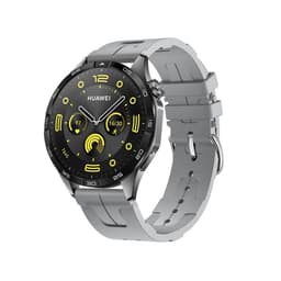 Silikonklokkereim Kompatibel med Huawei GT4-serien - Flere farger og størrelser Grå 20 mm