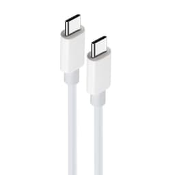 Maxlife USB-C till USB-C kabel 1m 100W MXUC-05 - Vit