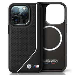 BMW Mobilskal till iPhone 16 Pro MagSafe Twisted Line - Svart