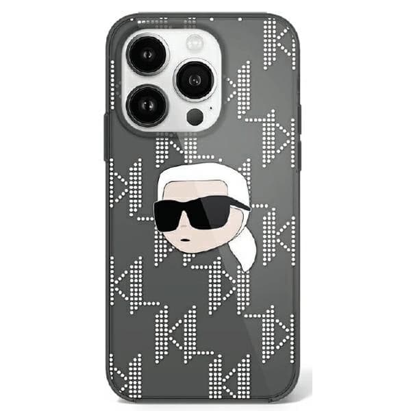 Karl Lagerfeld Mobilskal till iPhone 16 IML Karl Head Electroplated