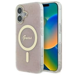 Guess Mobilskal till iPhone 16 MagSafe IML 4G - Rosa