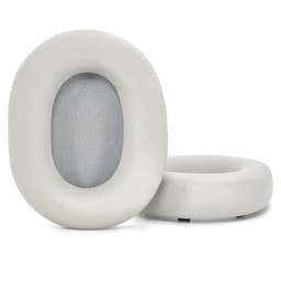 2 kpl lampaannahkaiset korvapehmusteet Sony WH-1000XM5 - Kuori lampaannahkaa + Memory Foam tyynyt Kulta