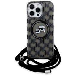 Karl Lagerfeld Mobilskal till iPhone 16 Pro Max MagSafe Crossbody Karl Choupette