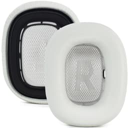 2 kpl lampaannahkaiset korvatyynyt, jotka ovat yhteensopivat Apple AirPods Max -kuulokkeiden kanssa - Premium-muistivaahtomuovista valmistetut korvaosat Harmaa