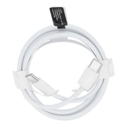 USB-C till USB-C kabel 1m 60W HD-Box - Vit