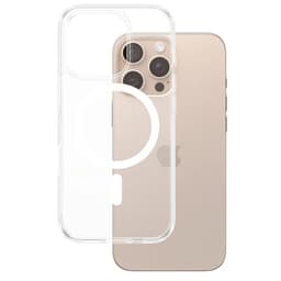 PanzerGlass Mobilskal till iPhone 16 Pro Max Magsafe Hard - Vit/Transparent