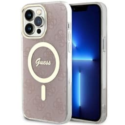 Guess iPhone 13 Pro Max Mobilskal MagSafe - Rosa