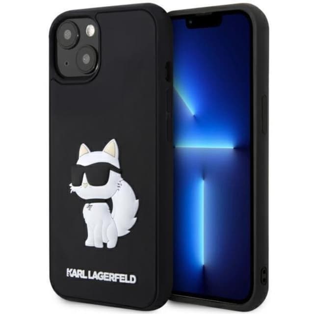 Karl Lagerfeld Mobilskal till iPhone 14 Plus Rubber Choupette 3D