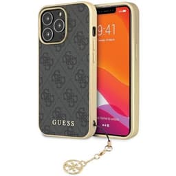 Guess Mobilskal till iPhone 14 Pro Max Charms Collection - Grå