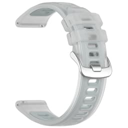 Jelly Strap for Garmin Forerunner 570 20MM Hvit