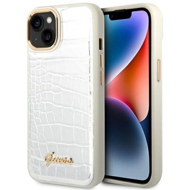 GUESS iPhone 14 Plus Skal Croco Collection