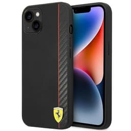 BMW iPhone 14 Plus Etui Hårdt Kulstof - Sort