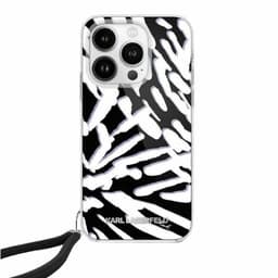 Karl Lagerfeld Mobilskal till iPhone 15 Pro Max IML Zebra Pattern