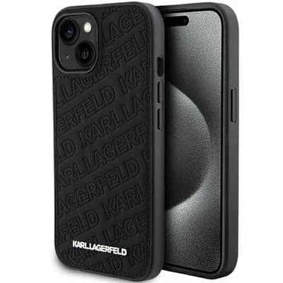 Karl lagerfeld iPhone 15 Plus Mobilskal Quilted Pattern