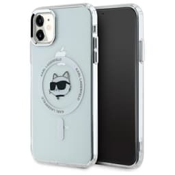 Karl Lagerfeld Mobilskal till iPhone 11/XR MagSafe IML Choupette Head - Vit