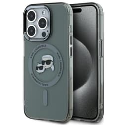 Karl Lagerfeld Mobilskal till iPhone 15 Pro Max MagSafe IML Karl&Choupette