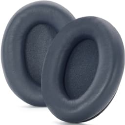 2 kpl kultaiset lampaannahkaiset korvatyynyt pehmusteilla, yhteensopivat Sony WH-1000XM4 -mallin kanssa Sininen