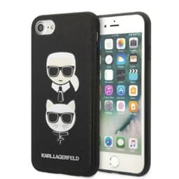 Karl Lagerfeld iPhone 7/8/SE Taske Saffiano Ikonisk Karl & Choupette Head