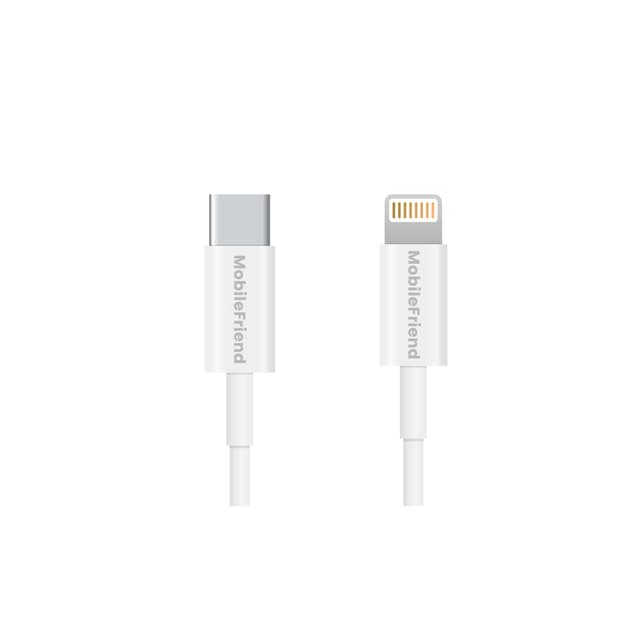 MobileFriend Kabel USB-C - Lightning- 1M Charge & Sync Cables