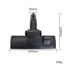 Universellt litet golvmunstycke med rulle för dammsugare med 32 & 35 m