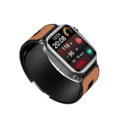 Älykello - 2,06 tuuman AMOLED-kosketusnäyttöinen älykello, jossa BLE 5.3, IP67, 530 mAh akku, magneettinen lataus, NFC - yhteensopiva Applen, Samsungin ja Huawein kanssa Ruskea
