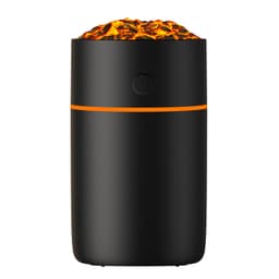 Volcano Humidifier HS01: Simuler flamme, Rens luften Black