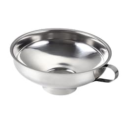 Rostfri ståltratt med bred öppning för enkel hällning L