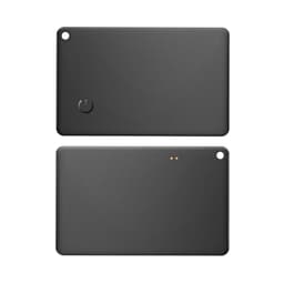 Musta magneettinen seurantalaite Apple Find -sovellukseen