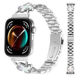 Apilanlehti Korulla Ruostumattomasta Teräksestä Valmistettu Kellonranneke Yhteensopiva Huawei Fit 3/Fit 4/4 Pro Kanssa