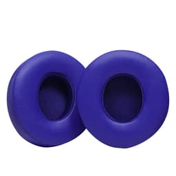 2 kpl Korvaavat proteiininnahkaiset korvatyynyt, jotka ovat yhteensopivat Beats Solo 2 & Solo 3 -kuulokkeiden kanssa Tummansininen