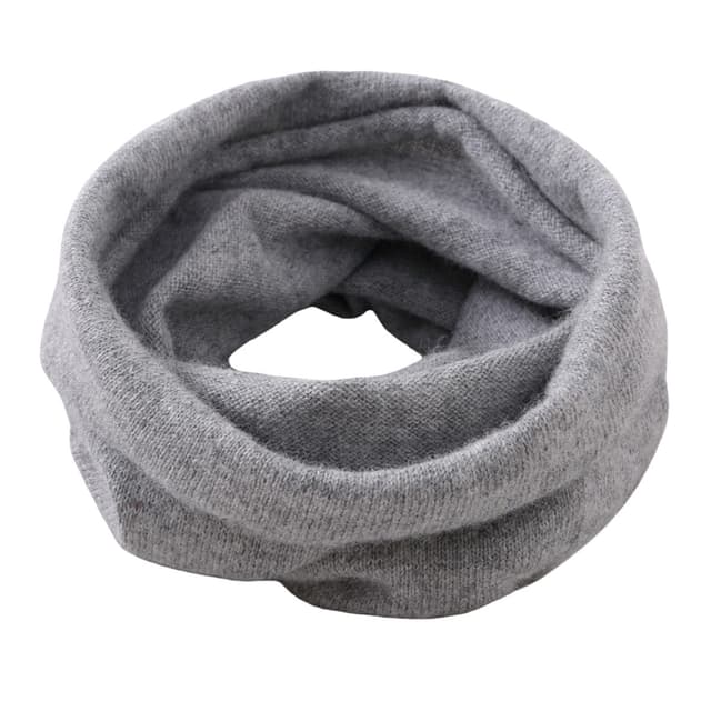 Cashmere Cykel Halsvarmer til Efterår og Vinter, Unisex Halsedisse til Koldt Vejr Grå