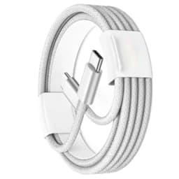 2-pakning USB C til USB C-kabel, 60 W hurtiglading kabel for iPhone 15/16 2m