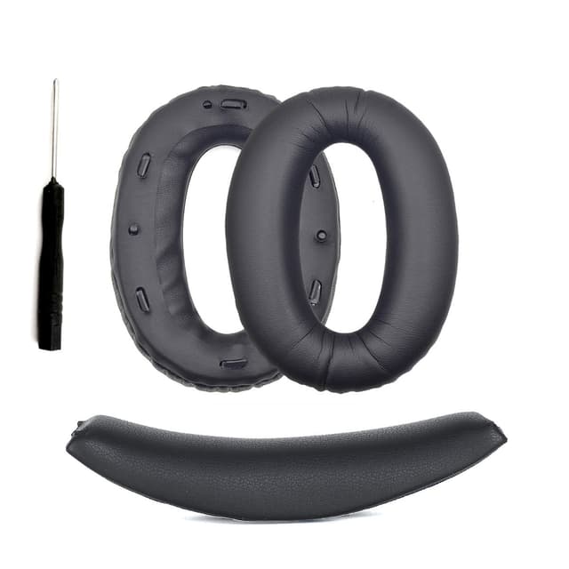 ERSÄTTNINGSKUDDAR OCH HUVUDBAND FÖR SONY WH-1000XM2/MDR-1000X - Reparationsdelar