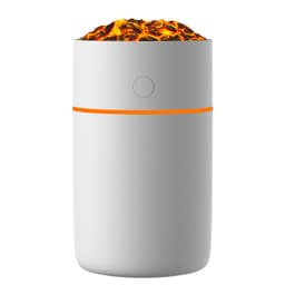 Volcano Humidifier HS01: Simuloi liekkiä, puhdista ilmaa Valkoinen