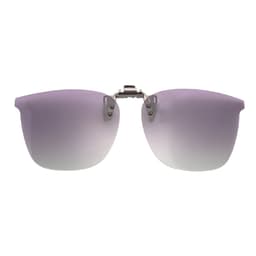 Polariserade Clip-on Solglasögon - för Bilkörning & Utomhus Rosa+grå