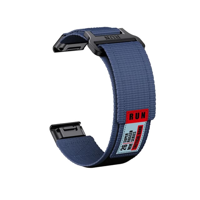 Garmin Fenix 8 Nylonrem Blue 22 mm
