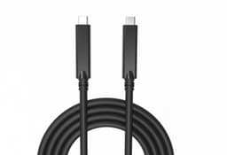 NÖRDIC aktiv AOC fiber USB-C 3.2 Gen 2 kabel 10m 10Gbps 8K + PD 100W, DP 4-Lane 2-Lane