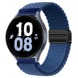 Nylon Vævet Magnetisk Spænde Urrem kompatibel med Samsung Watch 7/6 18 mm