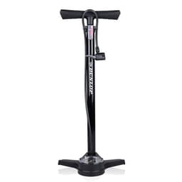 Dunlop sykkelpumpe med trykkmåler – Luftpumpe / Dekkpumpe for sykkel