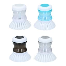 Alpina diskborste med behållare för diskmedel / Handdiskborste