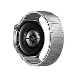 Metall Rustfritt Stål Klokkereim kompatibel med Huawei GT5/GT6-serien Gull 22 mm