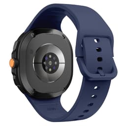 SKALO Silikoniranneke sopii Samsung Galaxy Watch8 40mm - Sininen