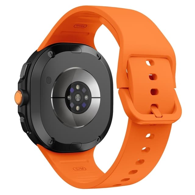SKALO Silikonearmbånd til Samsung Galaxy Watch8 44mm - Orange