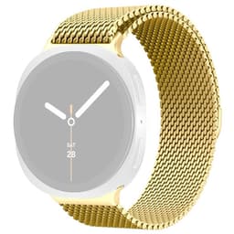 SKALO Milanese Mesh Loop Armband för Samsung Galaxy Watch8 40mm - Guld
