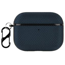 SKALO Premium Nylon Cover til AirPods Pro 3 - Blå
