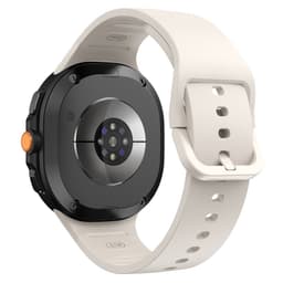 SKALO Silikonearmbånd til Samsung Galaxy Watch8 40mm - Hvid
