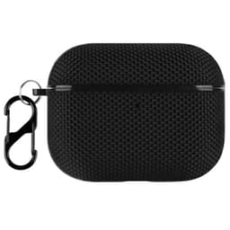 SKALO Premium Nylon Cover til AirPods Pro 3 - Sort
