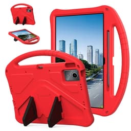 SKALO Lasten suojakotelo, jossa on kahva ja jalusta sopii Lenovo Idea Tab Plus - Punainen